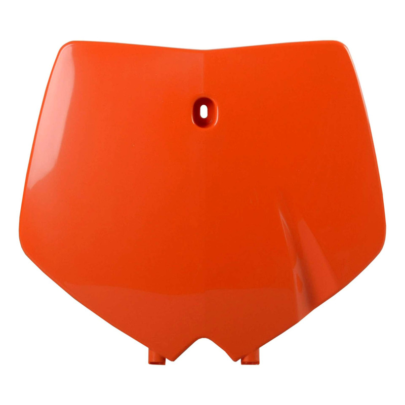Plaque Numéro Frontale POLISPORT Type Origine Orange - KTM 125 à 250