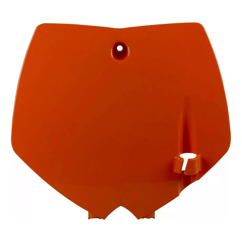 Plaque Numéro Frontale POLISPORT Type Origine Orange pour KTM 65 SX 02-08