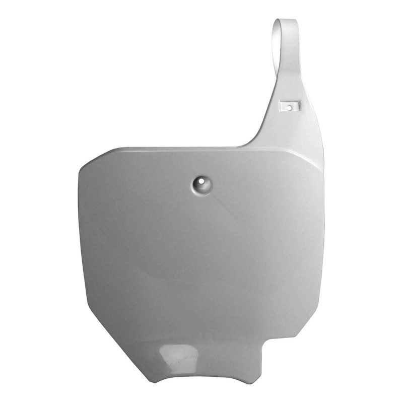 Plaque Numéro Frontale POLISPORT Type Origine Blanche pour Honda 150 CRF-R 07-25