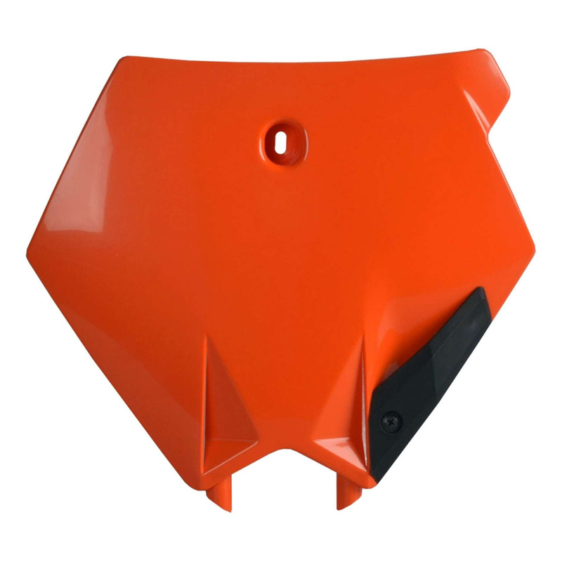 Plaque Numéro Frontale POLISPORT Type Origine Orange pour KTM SXF 05-06