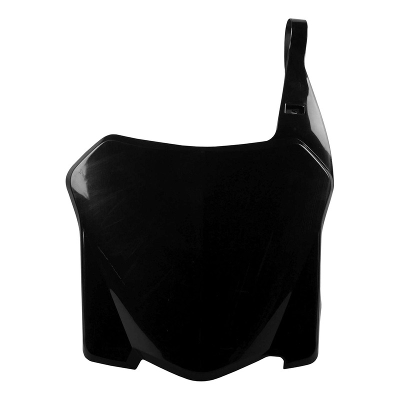 Plaque numÃ©ro frontale Polisport type origine noire Honda CRF 250 R 0