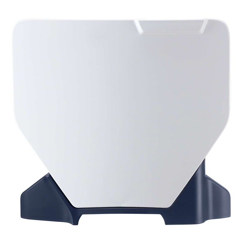 Plaque numÃ©ro frontale Polisport type origine blanche Husqvarna FC 45