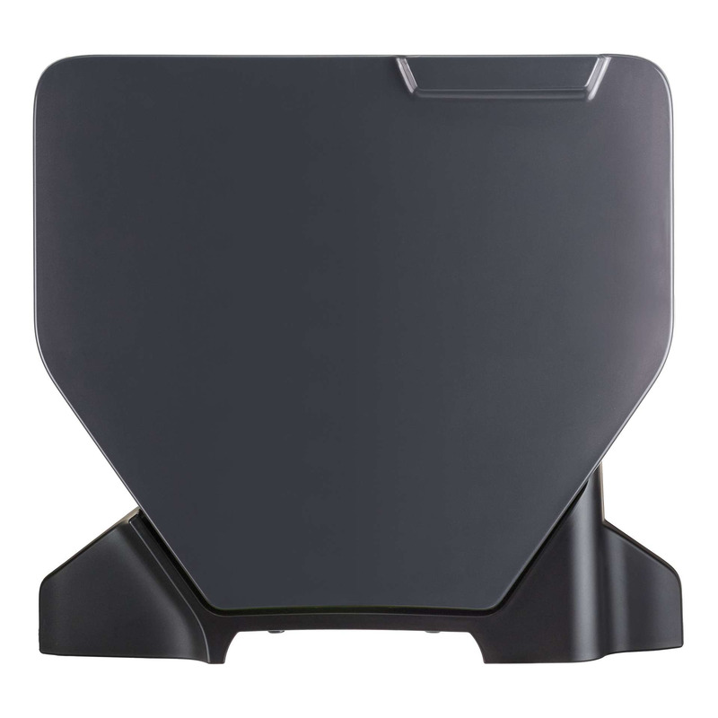 Plaque numÃ©ro frontale Polisport type origine grise nardo Husqvarna F