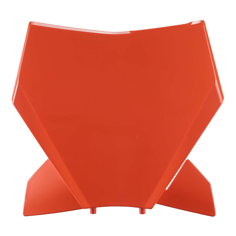 Plaque numÃ©ro frontale Polisport type origine orange OEM KTM SX-F 450