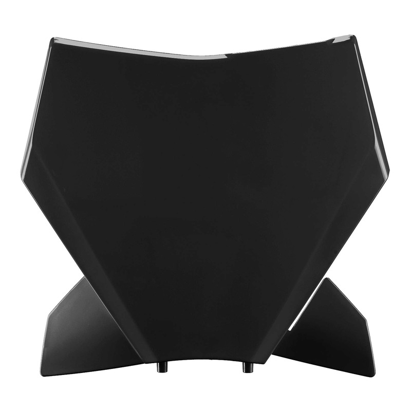 Plaque numÃ©ro frontale Polisport type origine noire KTM SX-F 450 23-2
