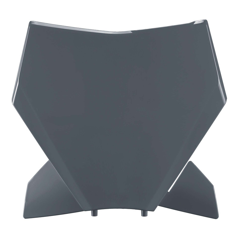 Plaque numÃ©ro frontale Polisport type origine grise KTM SX-F 450 23-2