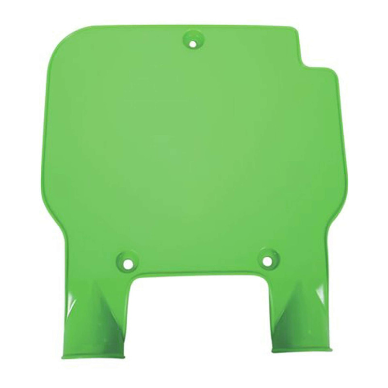 Plaque numÃ©ro frontale Polisport type origine verte Kawasaki KX 250 8