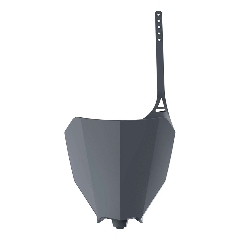 Plaque NumÃ©ro Frontale POLISPORT Type Origine Gris Nardo - Honda 450