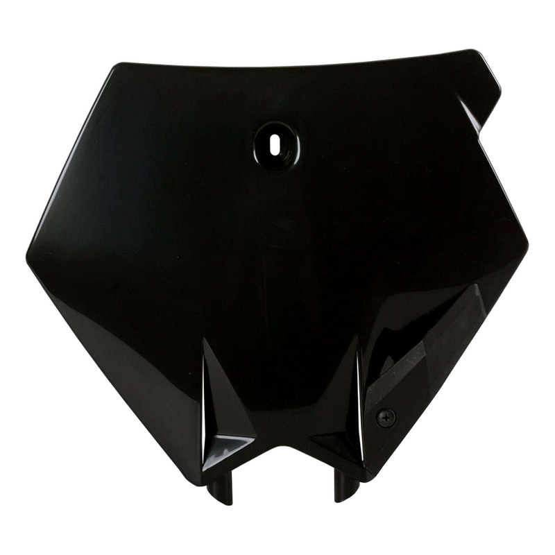 Plaque Numéro Frontale POLISPORT Type Origine Noir - KTM 125 à 250 S