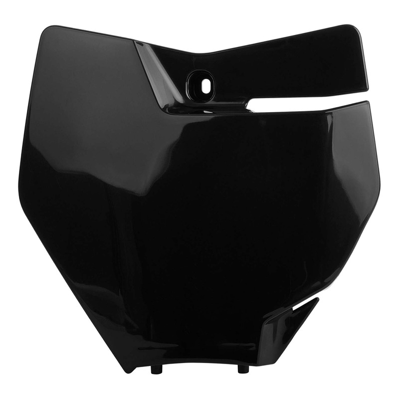 Plaque Numéro Frontale POLISPORT Type Origine Noir - KTM SX / SXF 16-
