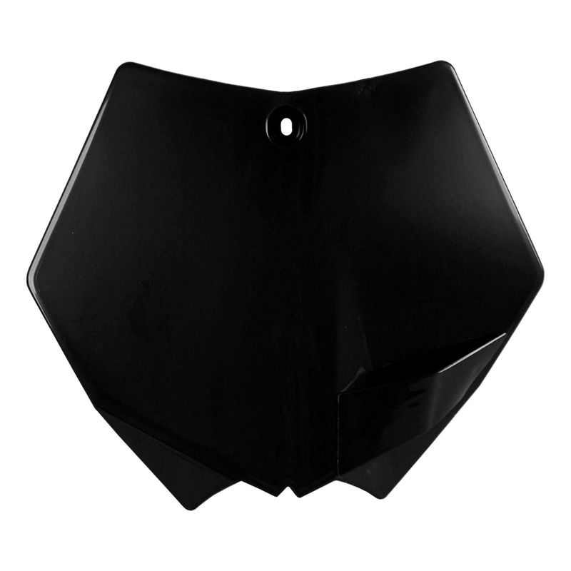 Plaque Numéro Frontale POLISPORT Type Origine Noir - KTM SX / SXF 07-