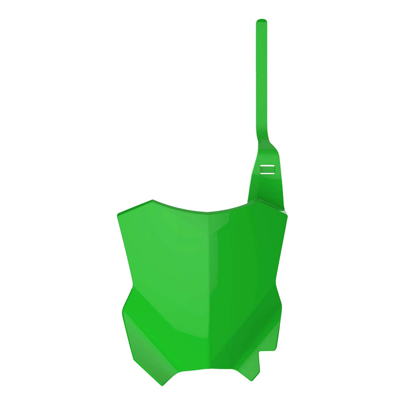 Plaque Numéro Frontale POLISPORT Type Origine Vert - Kawasaki 450 KXF