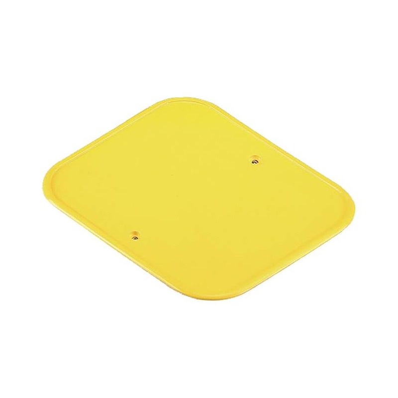 Plaque numéro frontale YCF Sunday Motors jaune