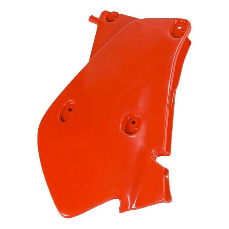Plaque numéro latérale gauche UFO Honda XR 650R 00-07 rouge