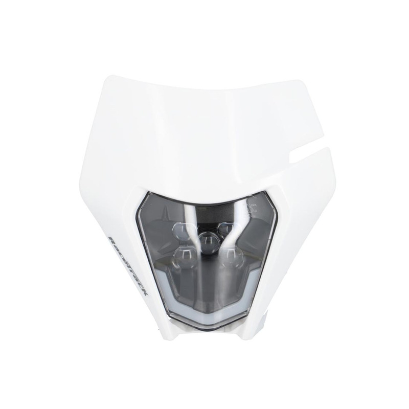 Plaque phare LED universel type KTM evo blanc