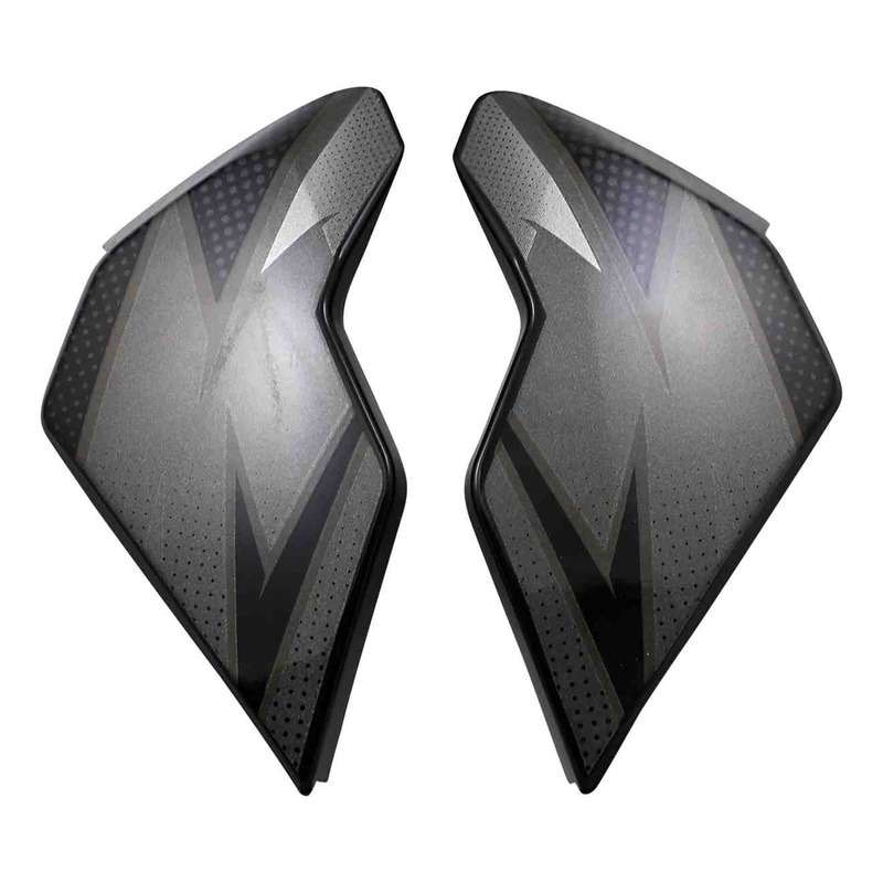 Plaques latérale Icon pour casque Airflite™ Ultrabolt gris/noir