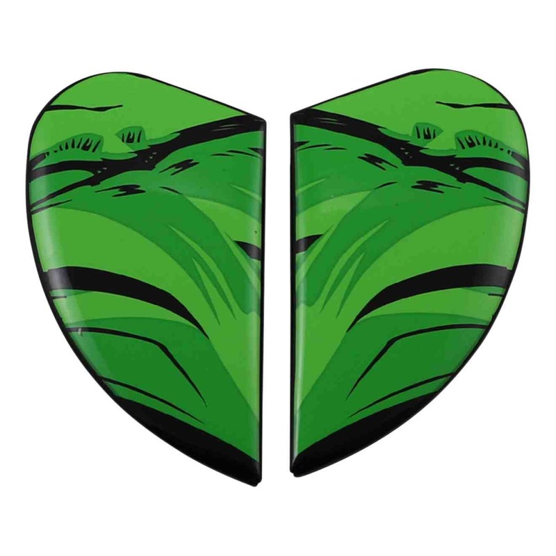 Plaques latérale Icon pour casque Airform™ Manik’R vert