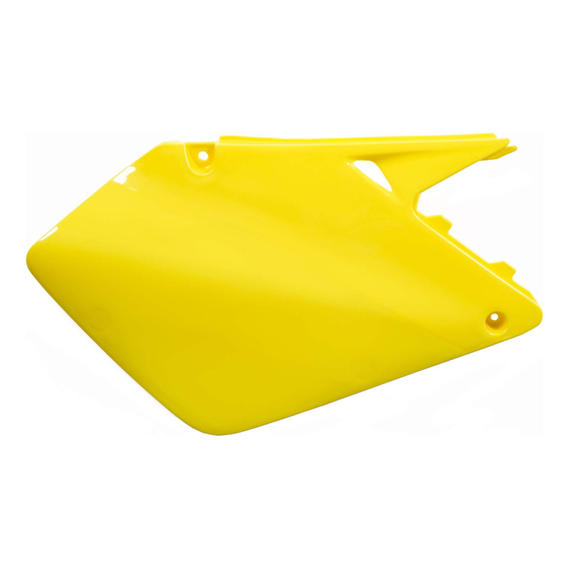 Plaques LatÃÂ©rales ACERBIS Jaune Ã¢   Suzuki 125 / 250 RM