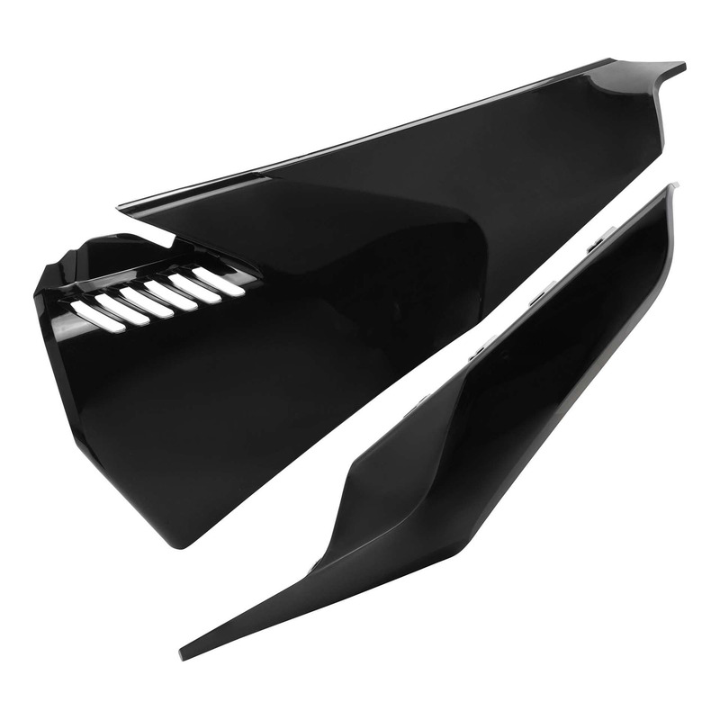 Plaques Latérales ACERBIS Ventilé Noir -