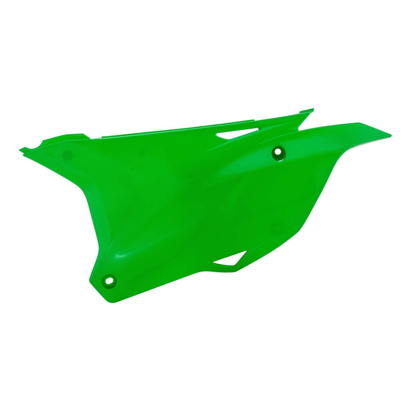 Plaques Latérales ACERBIS Vert Fluo - Kawasaki 85 KX 14-25