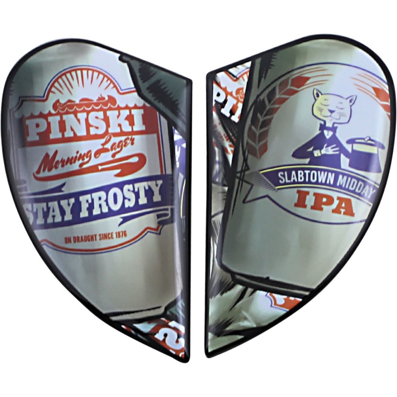 Plaques latérales Icon Airform Buckfever blanc/multicolore