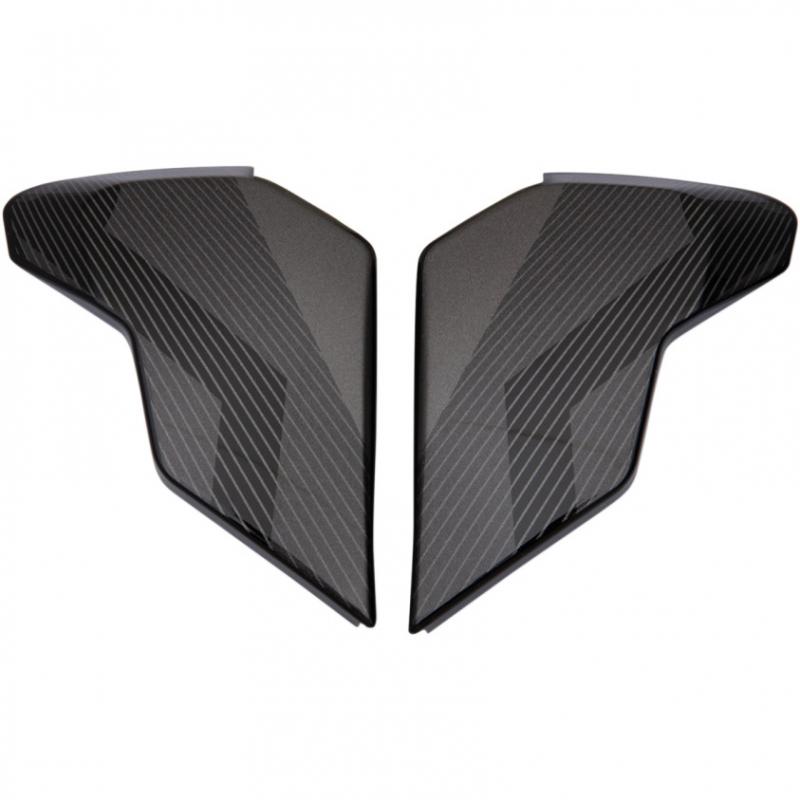 Plaques latérales Icon pour casque Airflite QB1 noir