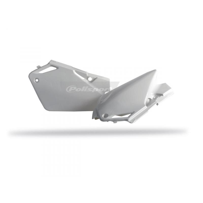 Plaques latérales Polisport Honda CR 85R 03-07 blanc