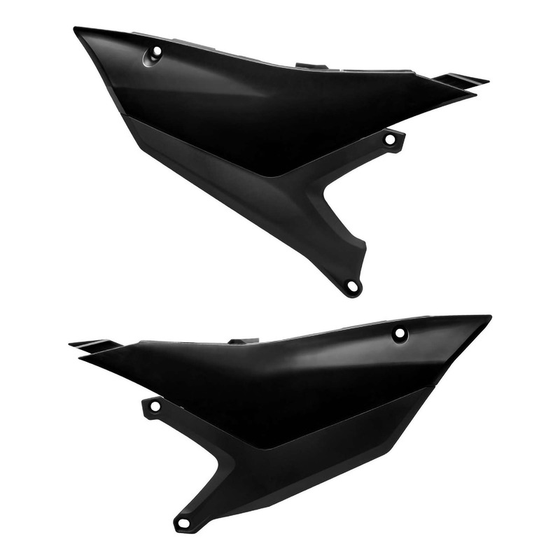Plaques Latérales POLISPORT Noir Yamaha YZF 450 26