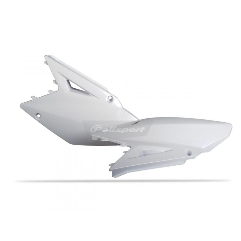 Plaques latérales Polisport Suzuki 450 RM-Z 08-17 (blanc origine 08-1