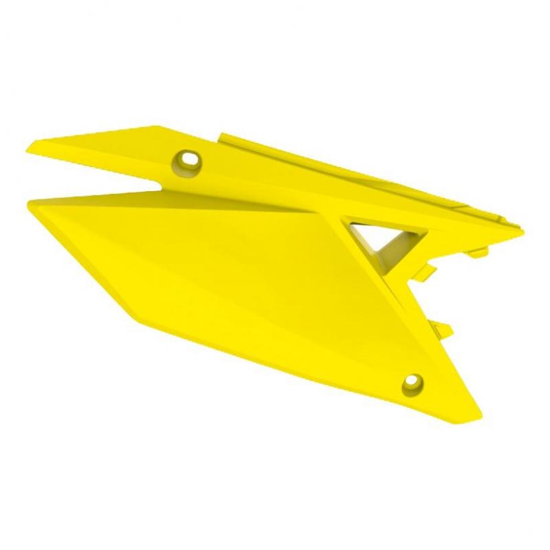 Plaques latérales Polisport Suzuki 450 RM-Z 18-20 jaune
