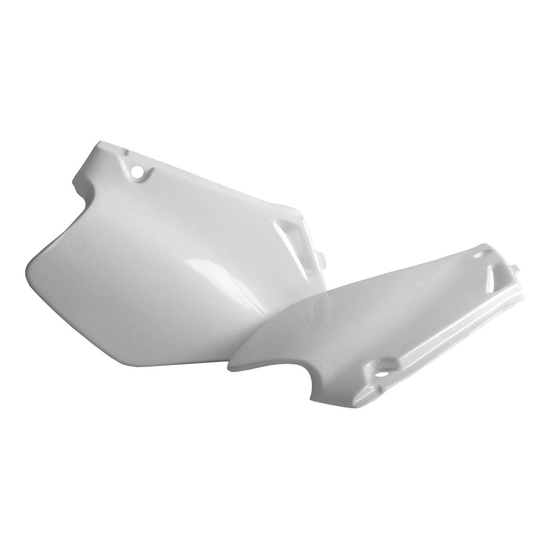 Plaques Latérales POLISPORT Type Origine Blanc - Honda 250 CR-R 95-96