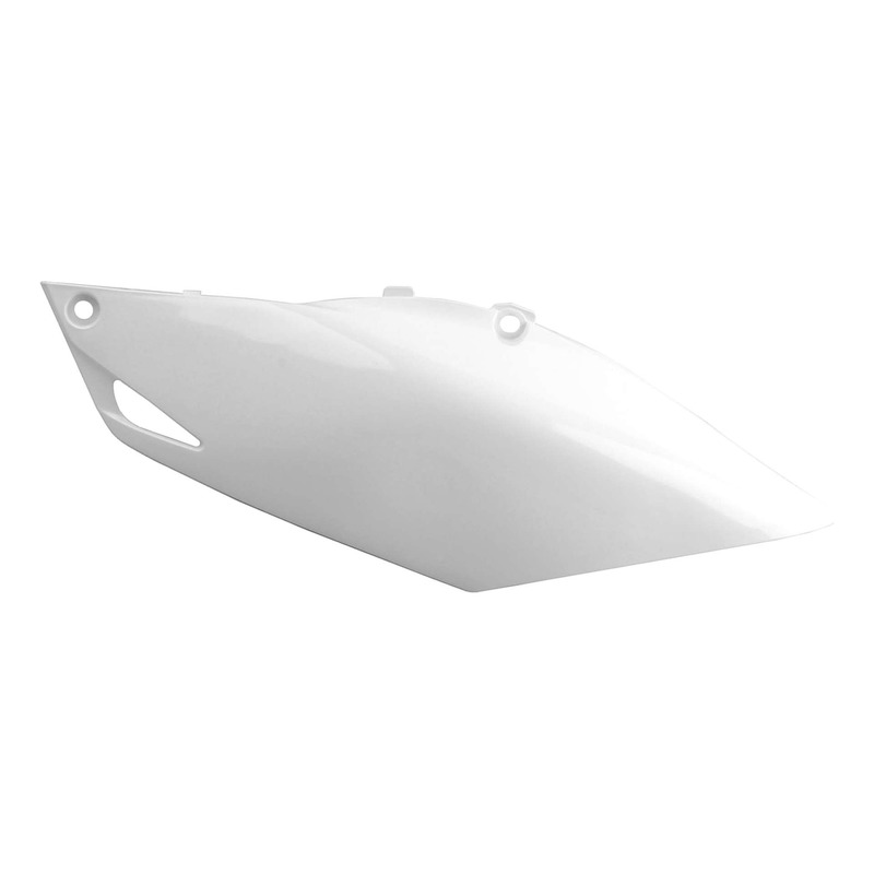 Plaques Latérales POLISPORT Type Origine Blanc - Honda 450 CRF-R 13-1