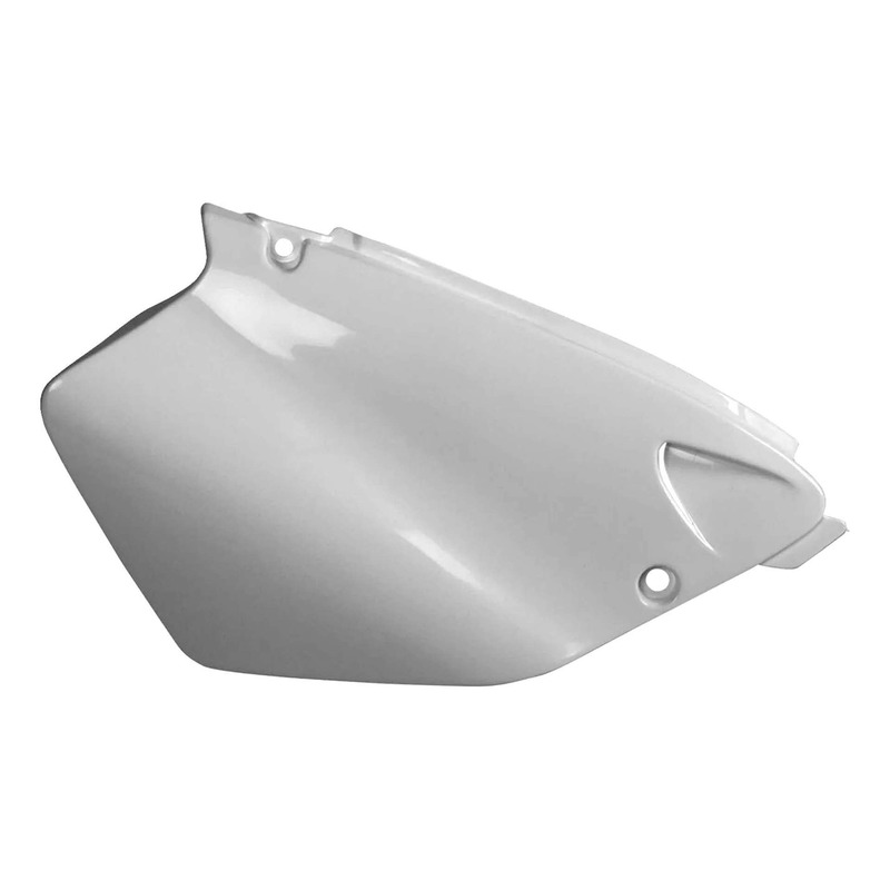 Plaques Latérales POLISPORT Type Origine Blanc - Yamaha 125 / 250 YZ 96-01