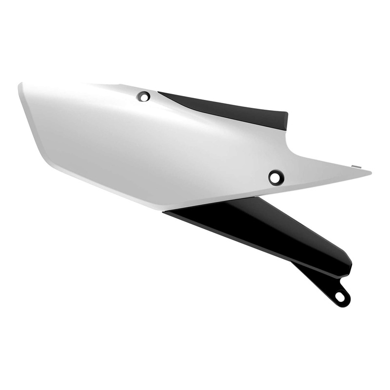 Plaques Latérales POLISPORT Type Origine Blanc / Noir - Yamaha 450 YZ