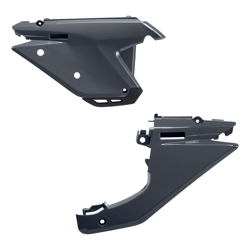 Plaques Latérales POLISPORT Type Origine Grises pour Sherco SE / SEF 2025