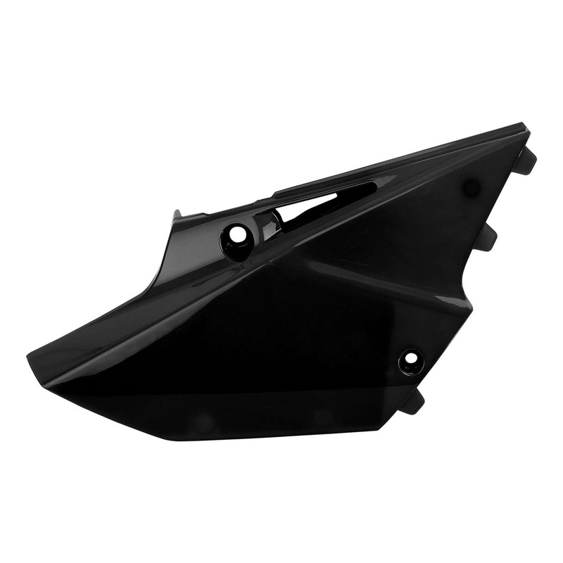 Plaques Latérales POLISPORT Type Origine Noires pour Yamaha 125/250 YZ 15-21