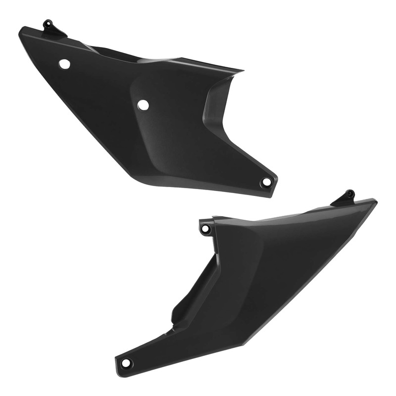 Plaques latÃ©rales Polisport type origine noires Husqvarna FC 450 23-2