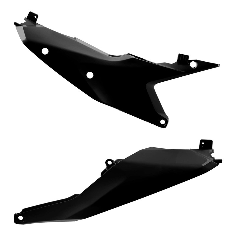 Plaques latÃ©rales Polisport type origine noires KTM SX-F 450 23-26