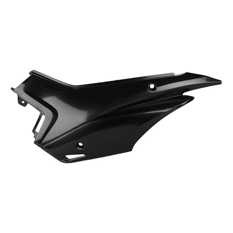 Plaques latérales Polisport type origine noires Honda CRF 110 F 13-18