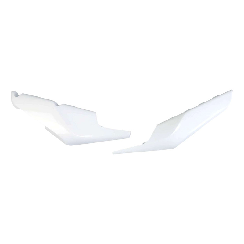 Plaques Latérales Supérieures POLISPORT Type Origine Blanc - Husqvarna TC / FC 19-22