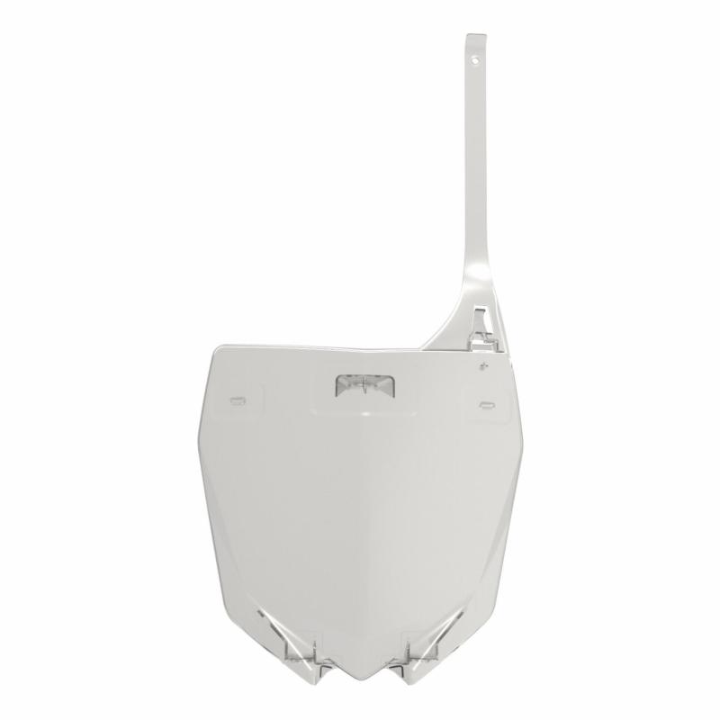 Plaques numéro frontale Polisport Restylé Yamaha 125 YZ 02-18 transp