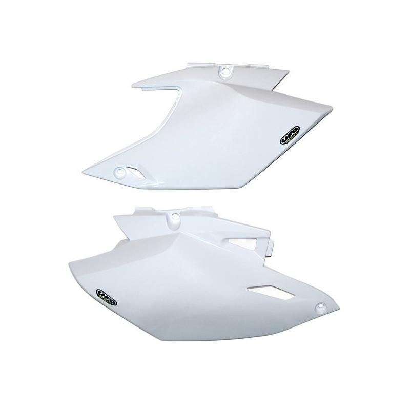 Plaques numéro latérales UFO Yamaha 450 WR-F 12-15 blanc (blanc YZ 91-12)