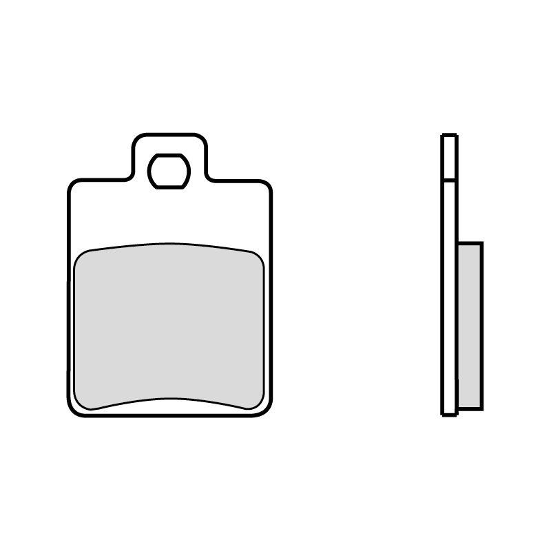 Plaquettes de frein Brembo 07019CC carbone céramique avant