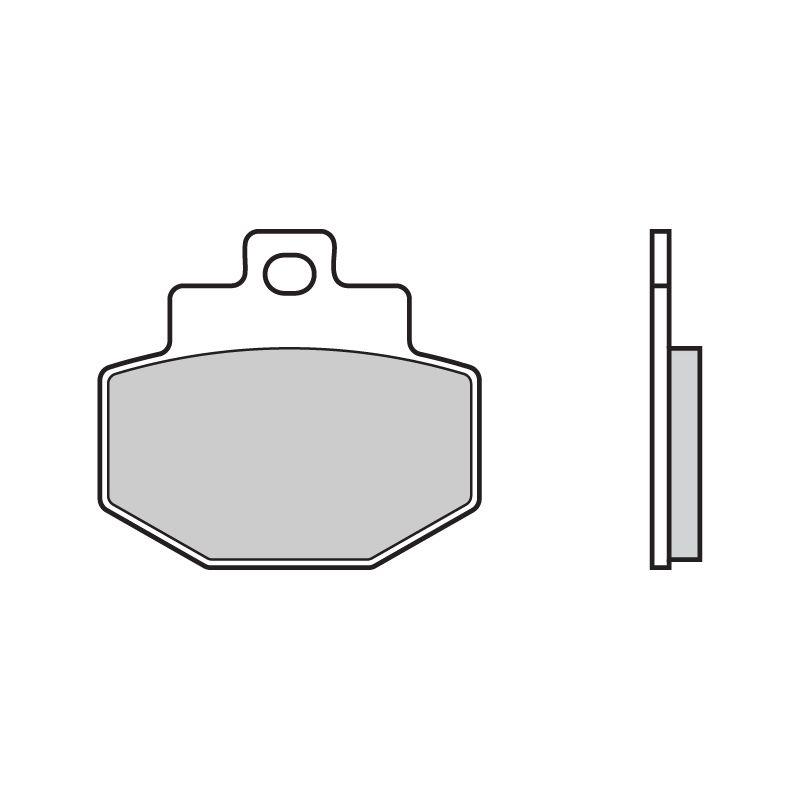 Plaquettes de frein Brembo 07047CC carbone céramique avant