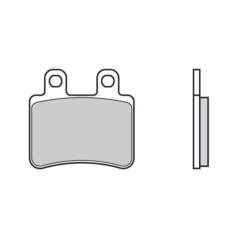 Plaquettes de frein Brembo 07048CC carbone céramique