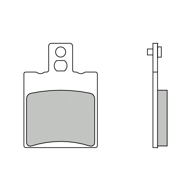 Plaquettes de frein Brembo 07087CC carbone céramique avant