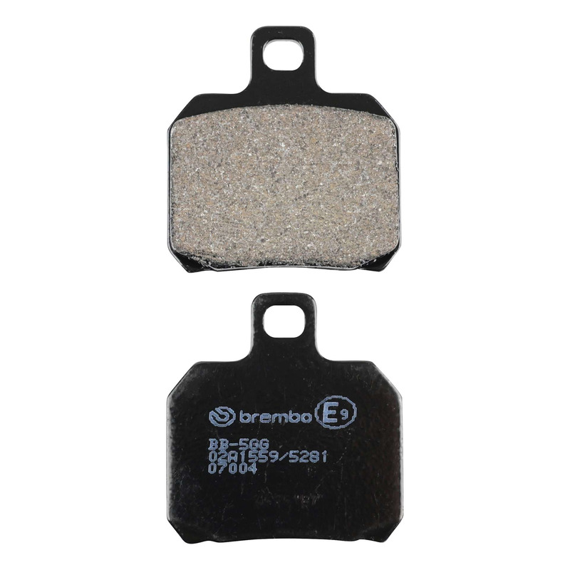 Plaquettes de frein Brembo carbone cÃ©ramique 07004CC