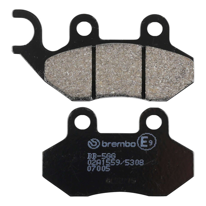 Plaquettes de frein Brembo carbone cÃ©ramique 07005CC