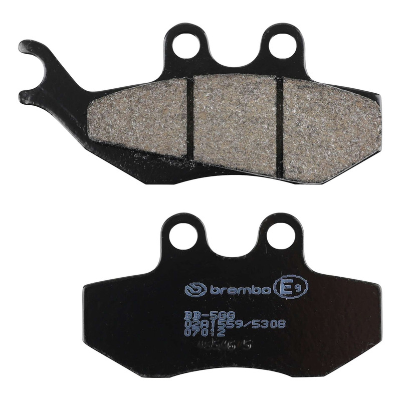 Plaquettes de frein Brembo carbone cÃ©ramique 07012CC