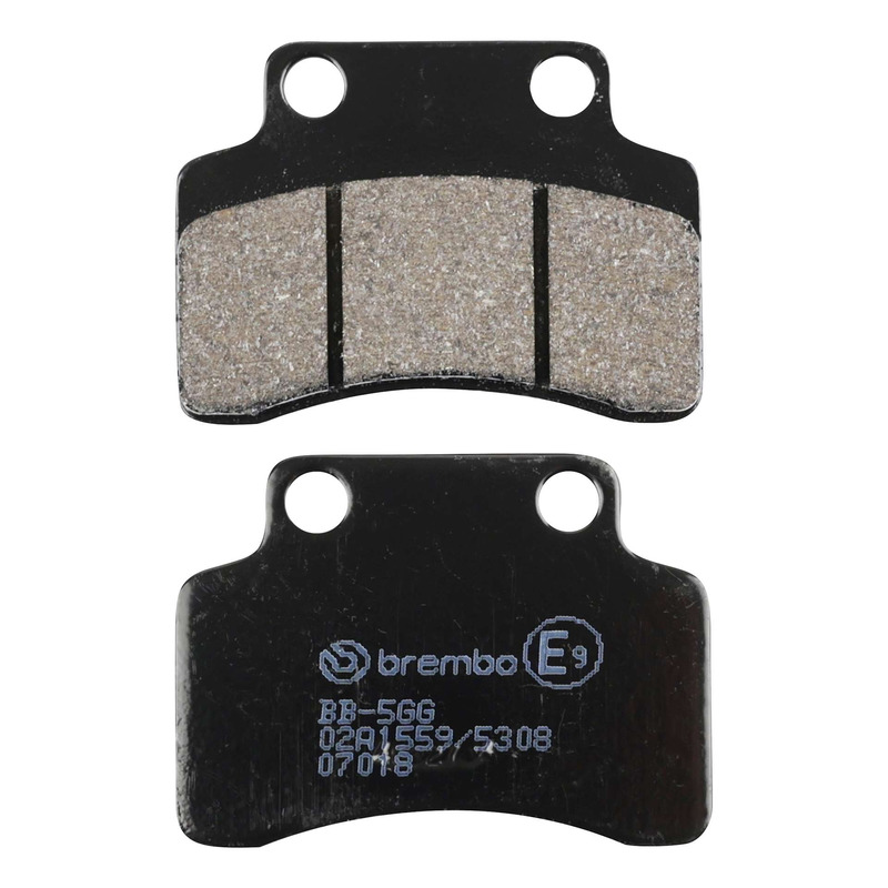 Plaquettes de frein Brembo carbone cÃ©ramique 07018CC
